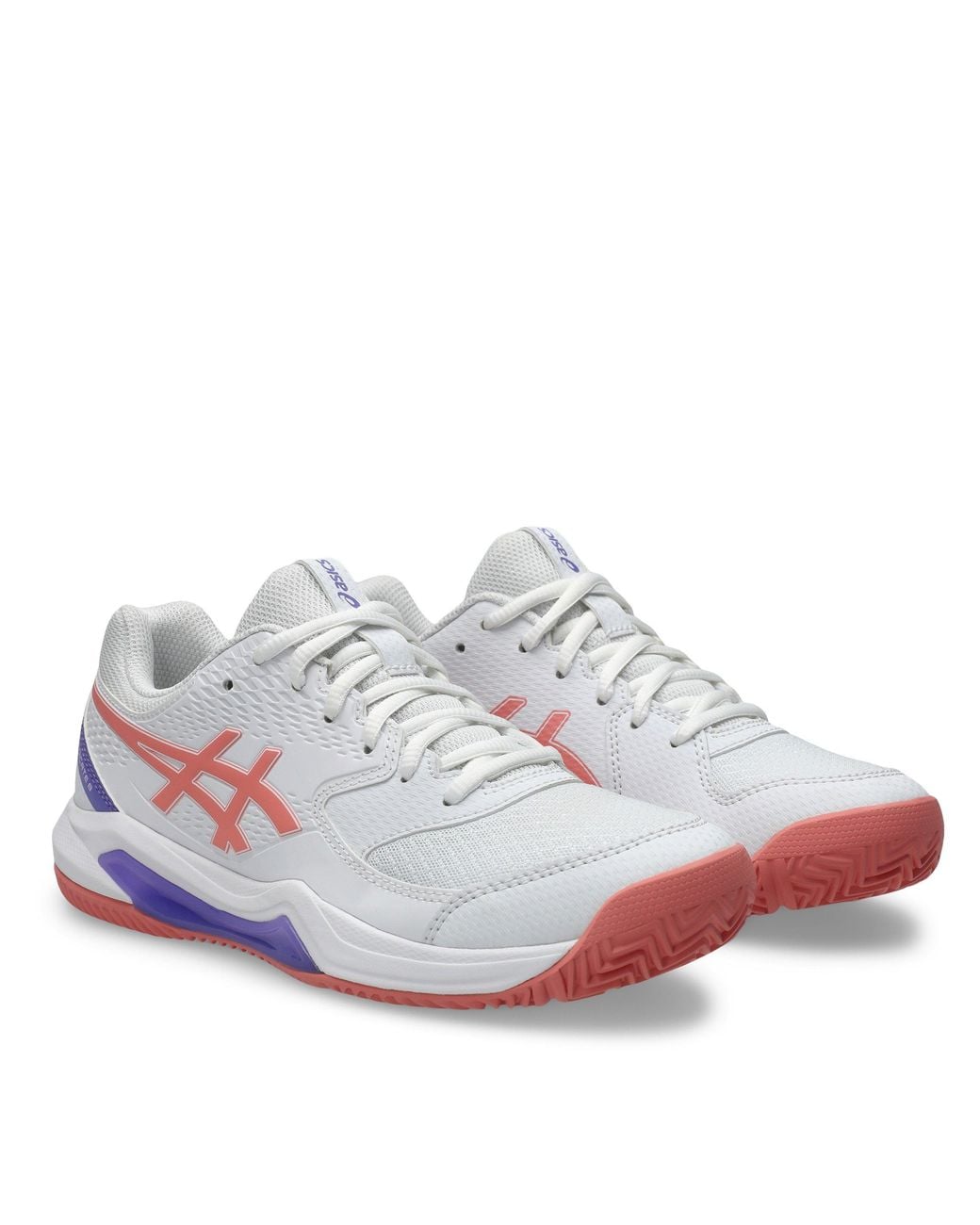 Asics White Gel-Dedicate 8 Padel