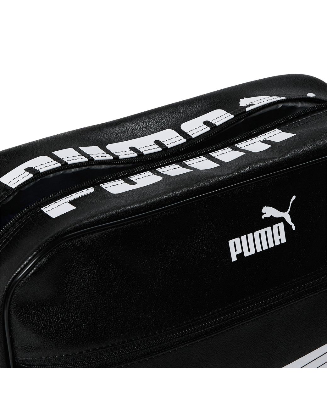 PUMA Black College Reporter Messenger Bag for men