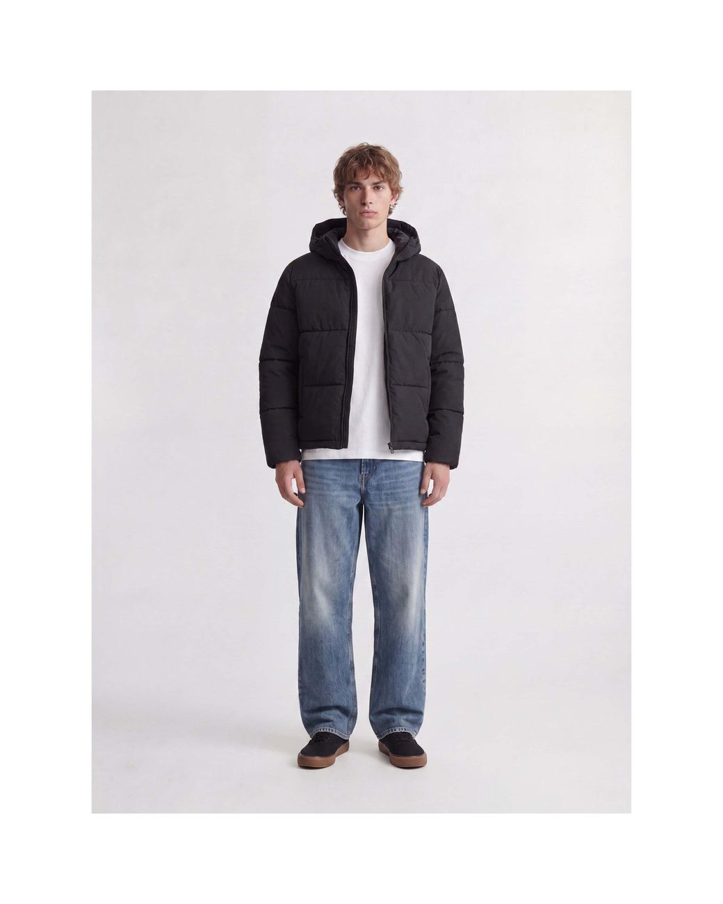 Jack & Jones Black Jack Galaxy Puf Jkt Sn64 for men
