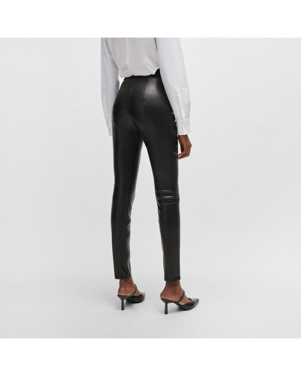 HUGO Black Honati Straight Leg Trouser