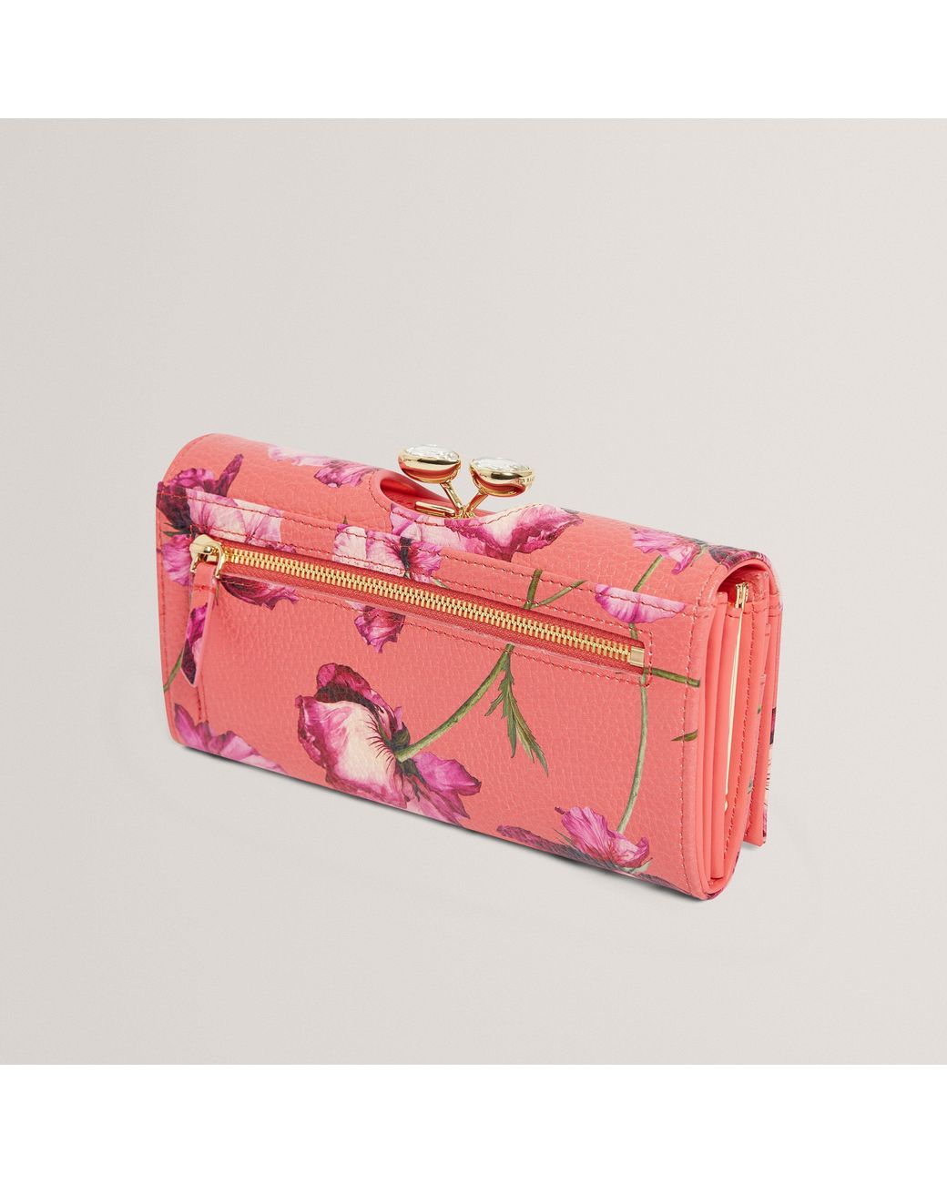 Ted Baker Pink Crystal Bobble Top Purse