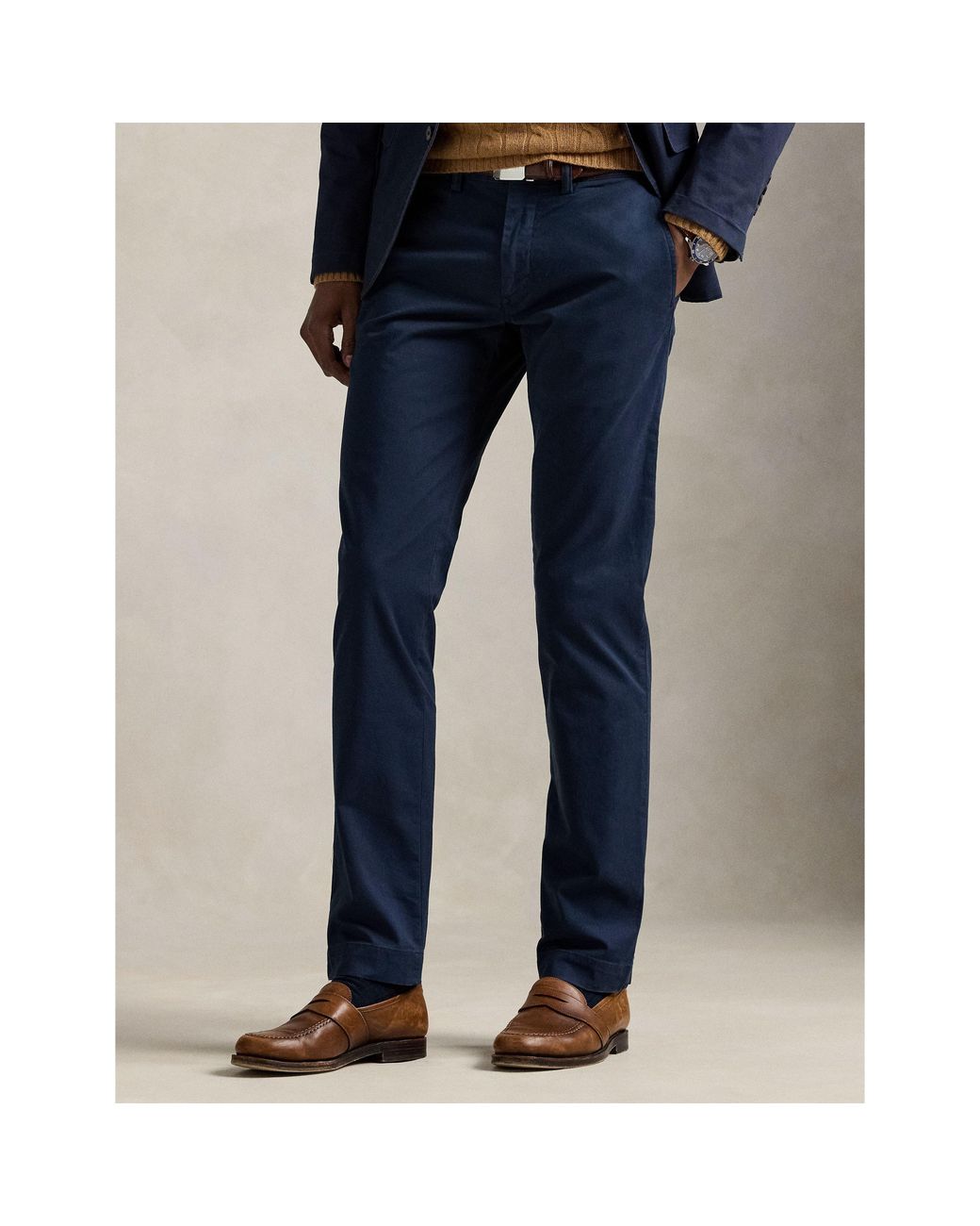 Polo Ralph Lauren Blue Bedford Twill Chinos for men