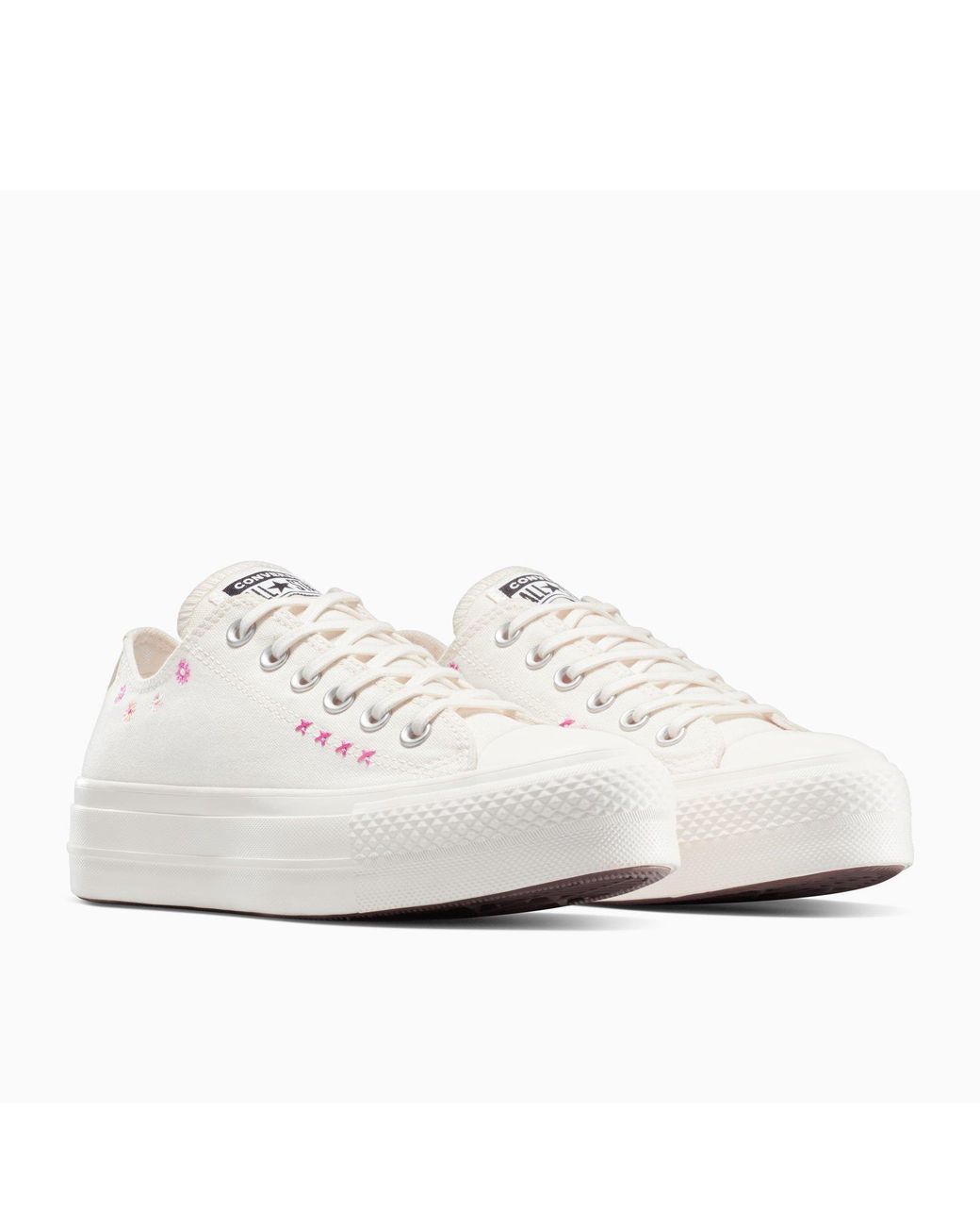 Converse White Chuck Taylor All Star Lif Canvas Trainers