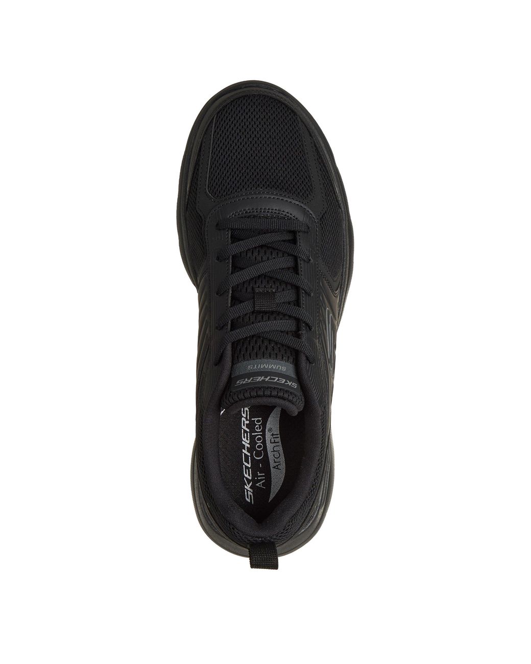 Skechers Black Arch Fit Summits Low-Top Trainers for men