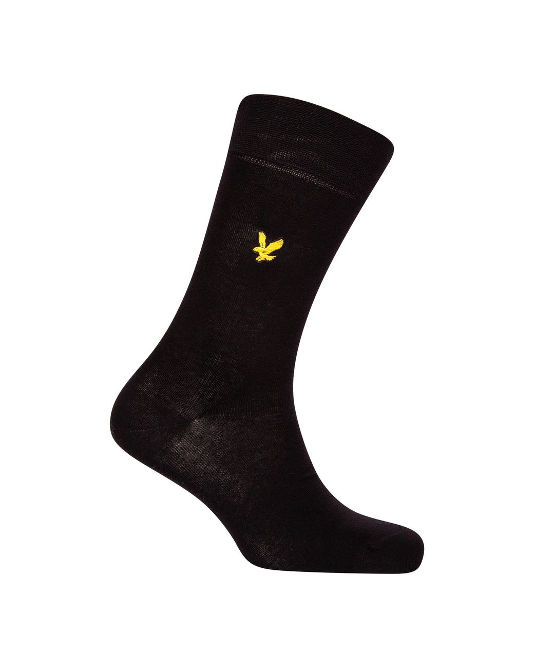 Lyle & Scott Black Core Crew Socks for men