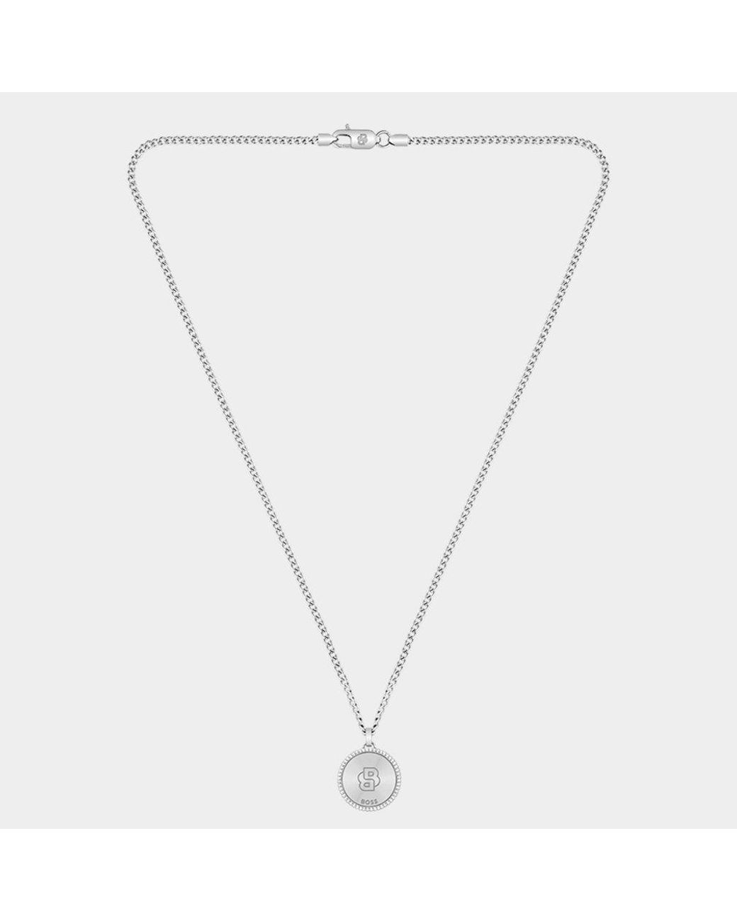 Boss Metallic Gents North Necklace for men
