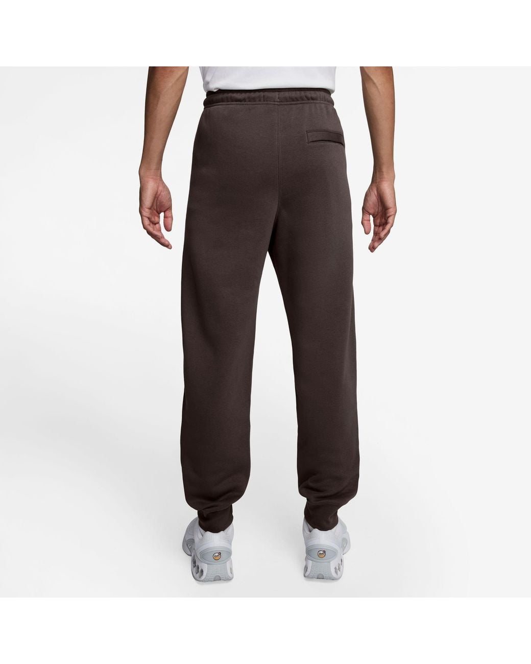 Nike Gray Sportswear Club Fleece Jogging Pants for men