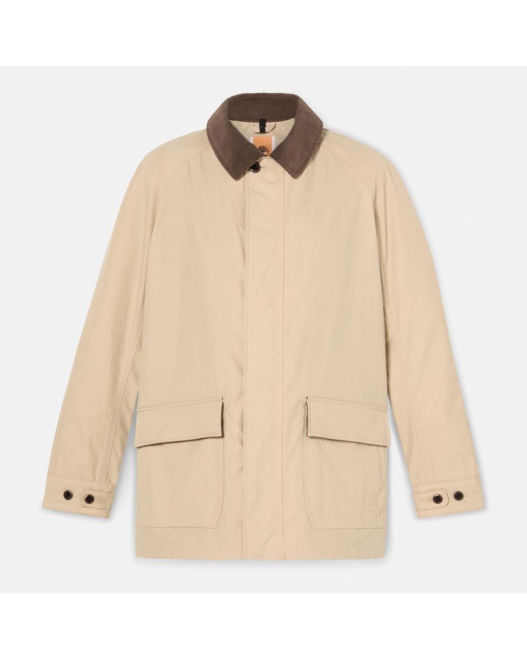 Timberland Natural Timb Cotton Structured Fit Barn Jacket for men
