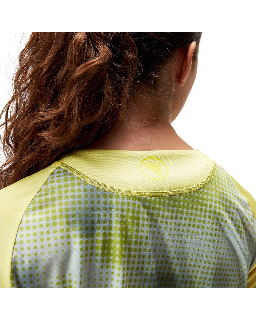Endura Green Ltd Pixel Cloud Long Sleeve Tee Ladies