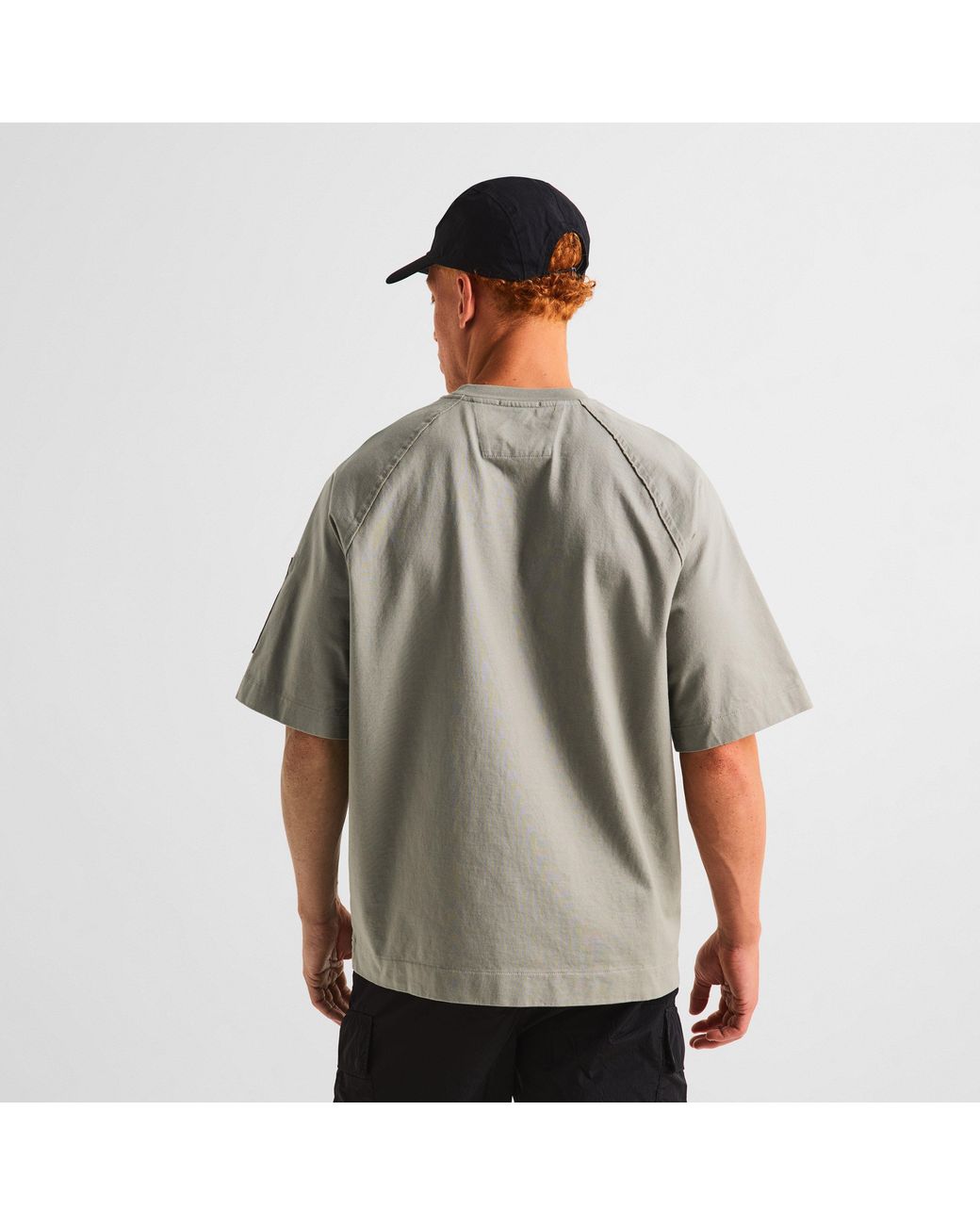 C P Company Gray T-Shirt for men