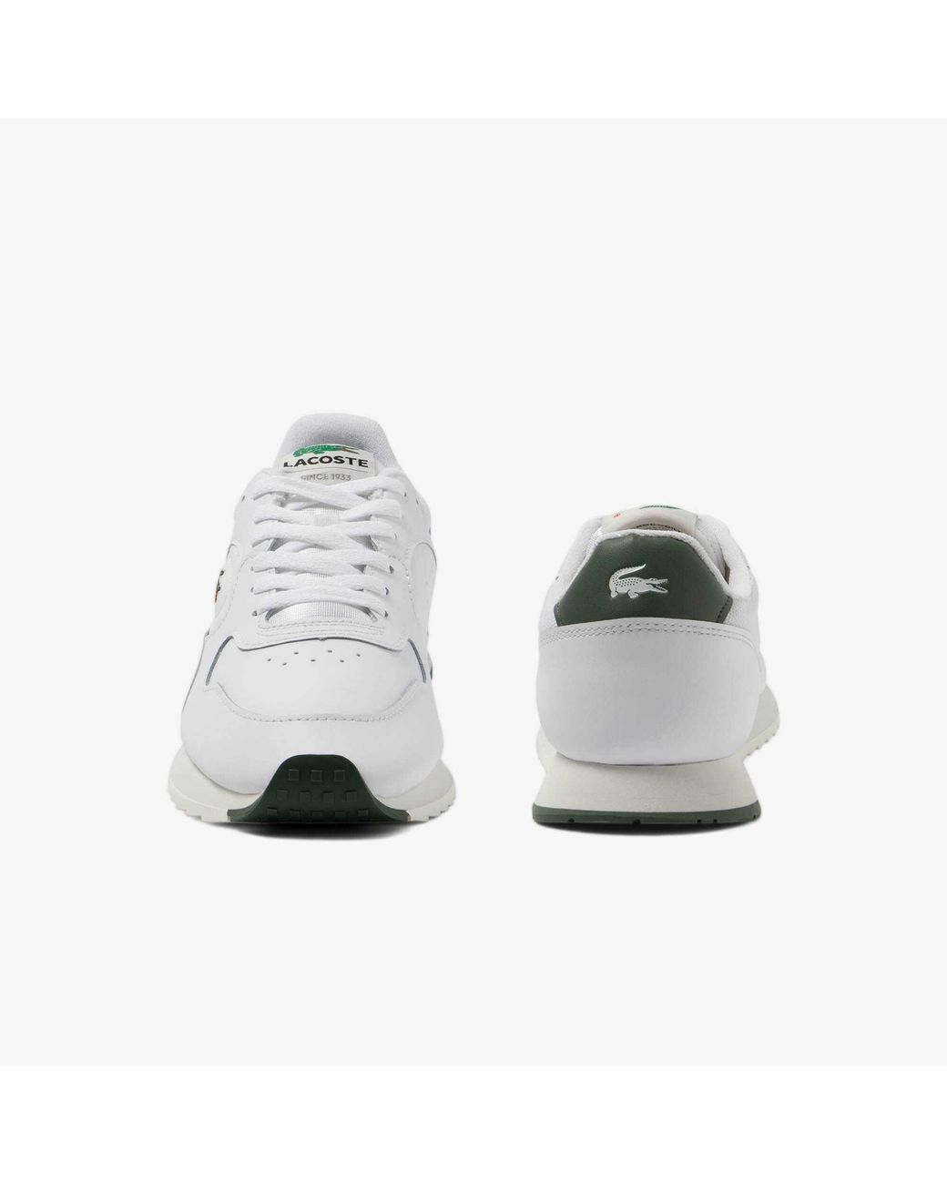Lacoste White Line Track Trainers for men