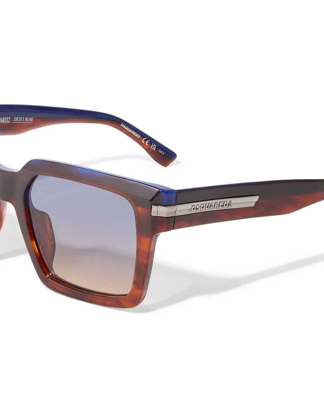DSquared² Black Round Sunglasses for men