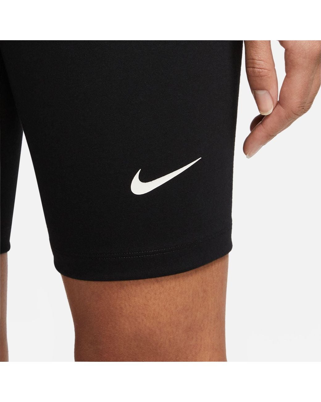 Nike Black Classic 8 Inch Biker Cycling Shorts