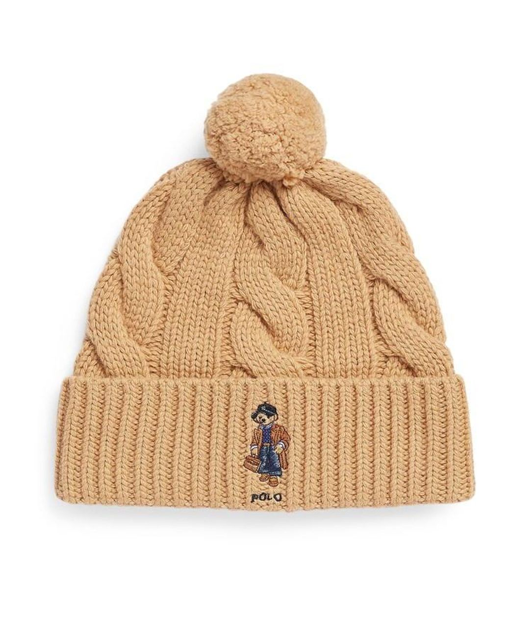 Polo bear on sale knit hat