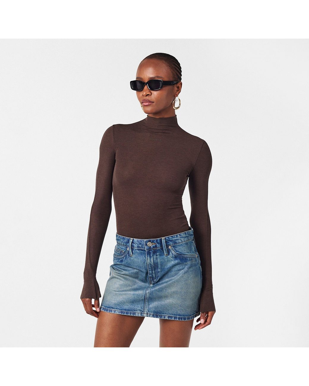WRSTBHVR Brown Worst B Amber Body Bodysuit