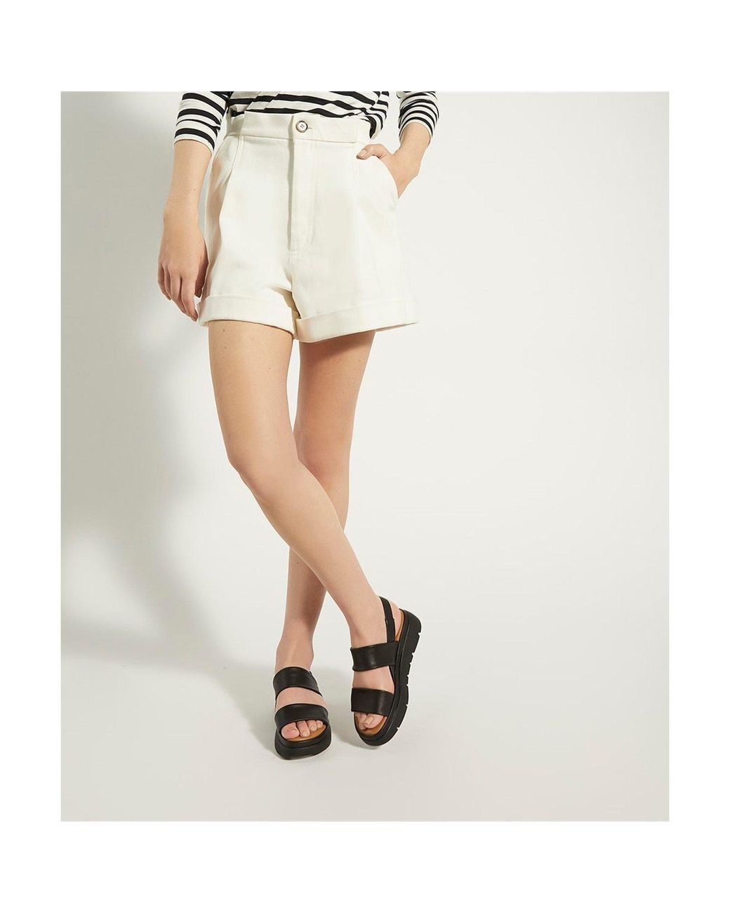 Dune White Location Sandals