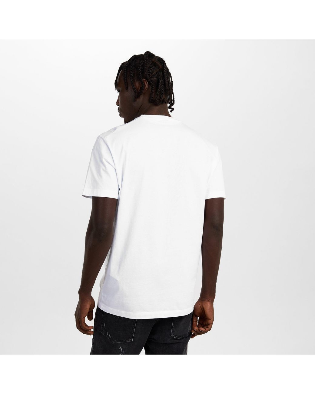 DSquared² White Dsq Splat T-Shirt for men