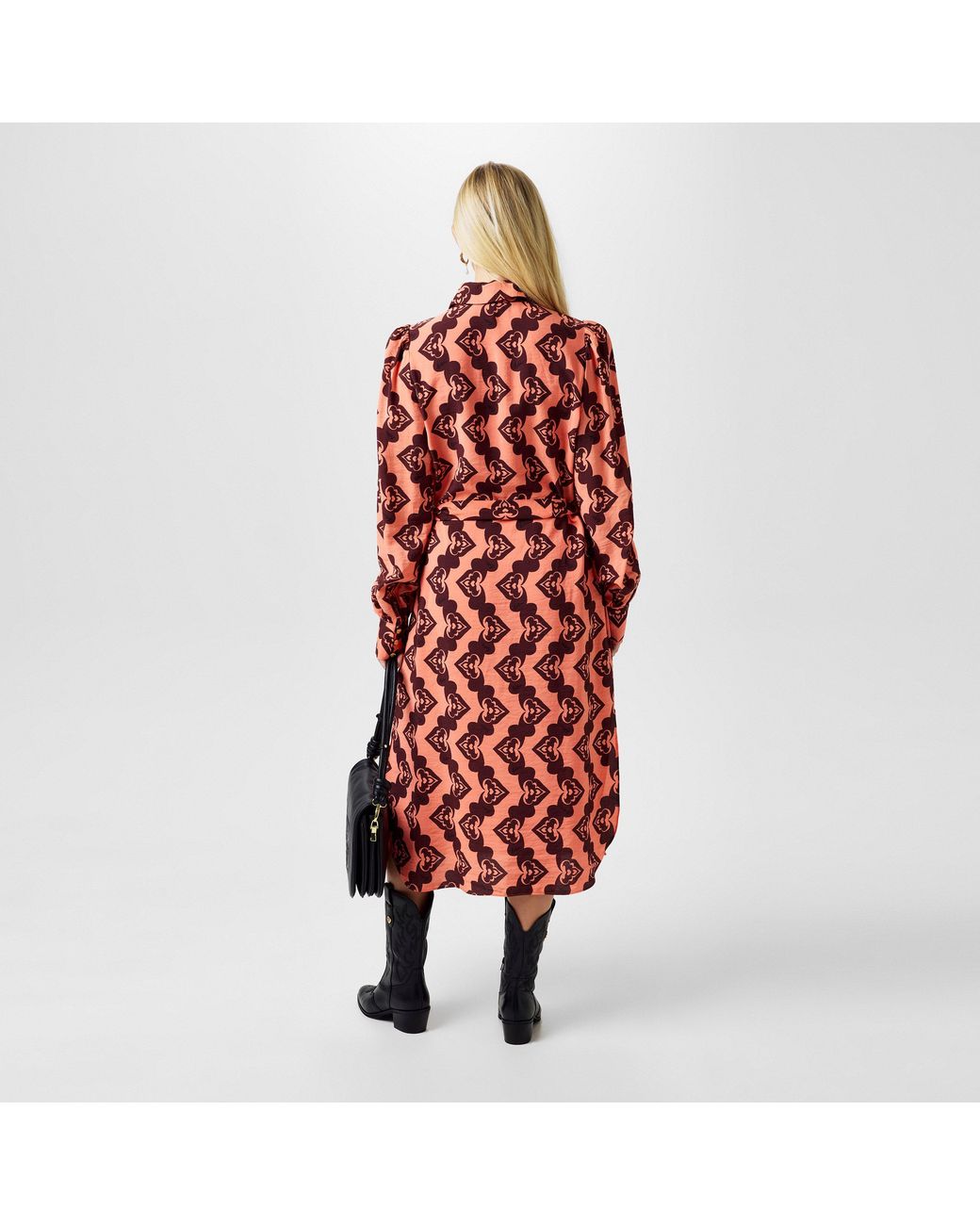 Biba Red Archive Shirt Dress