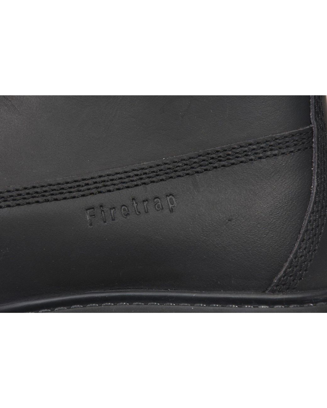 Firetrap Black Tam Leather Bt Sn62 for men