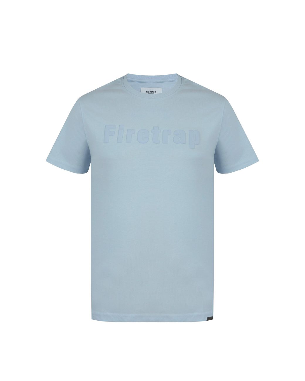Firetrap Blue Large Logo T-Shirt for men
