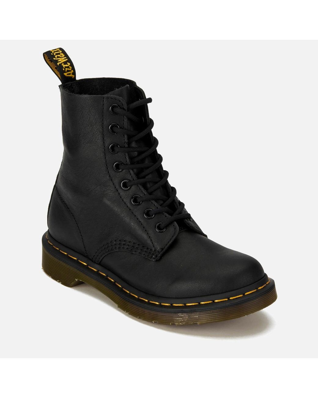Dr. Martens Black Pascal Soft Leather Boots