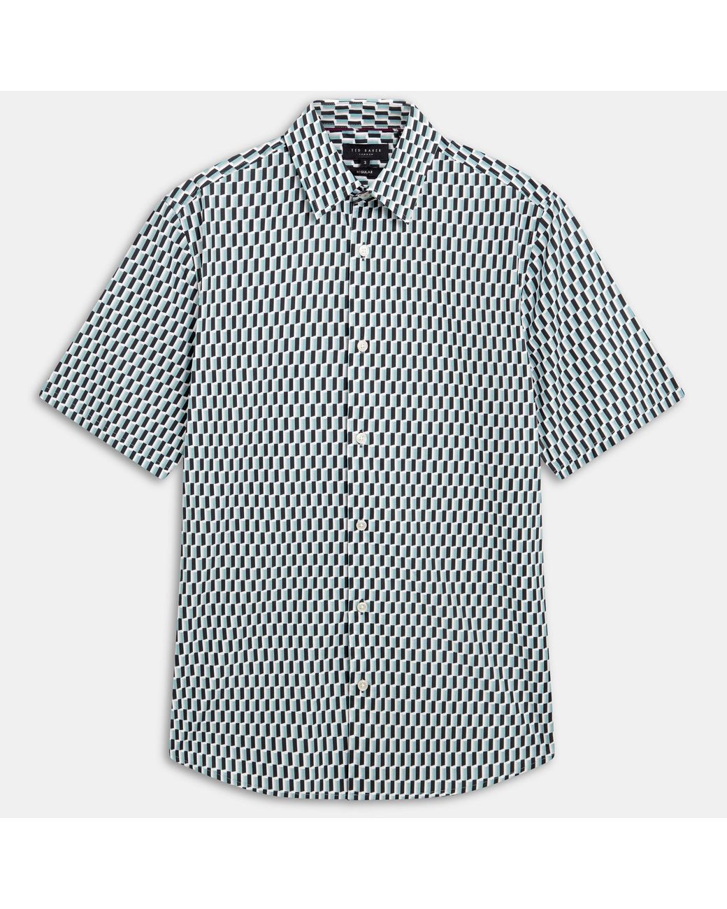 Ted Baker Multicolor Ss Reg Fit Shirt for men