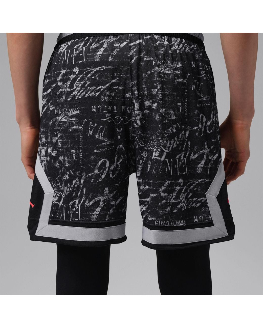 Nike Black Jordan Bball Shorts Sn64 for men