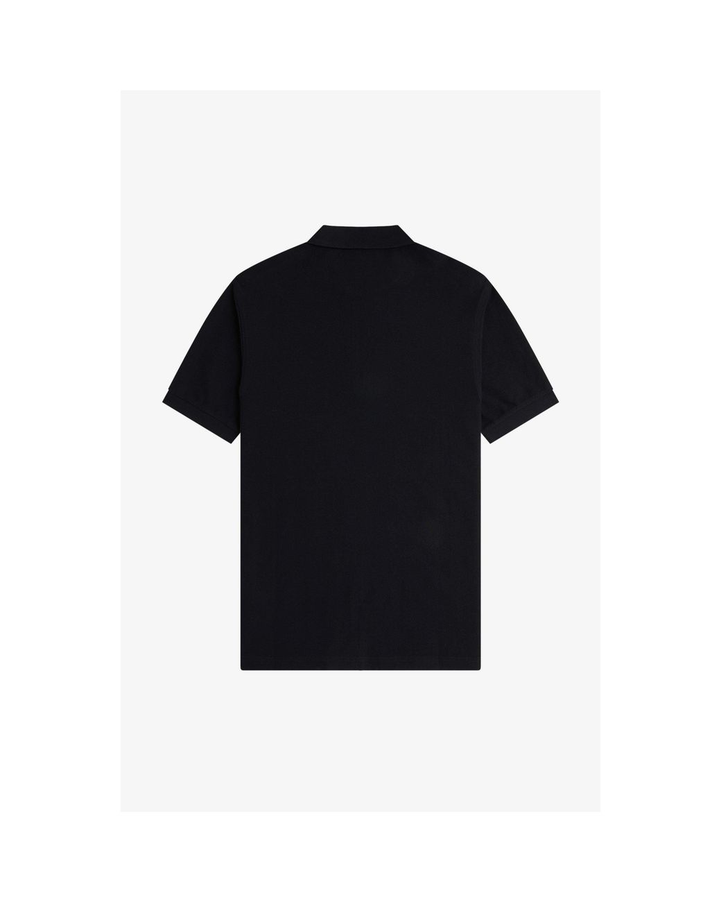 Fred Perry Black Short Sleeve Polo Shirt for men