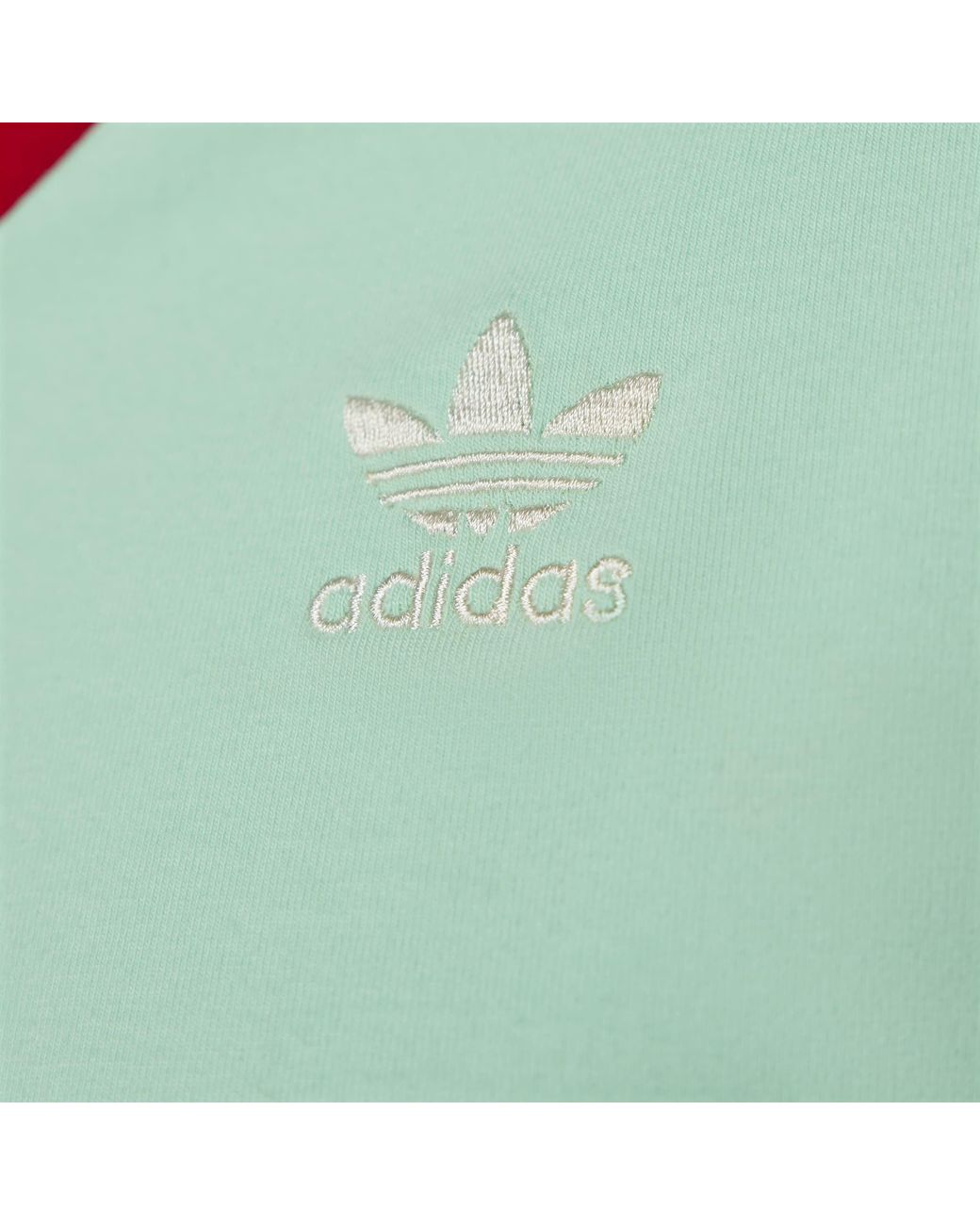 Adidas Originals Blue V-Neck T-Shirt