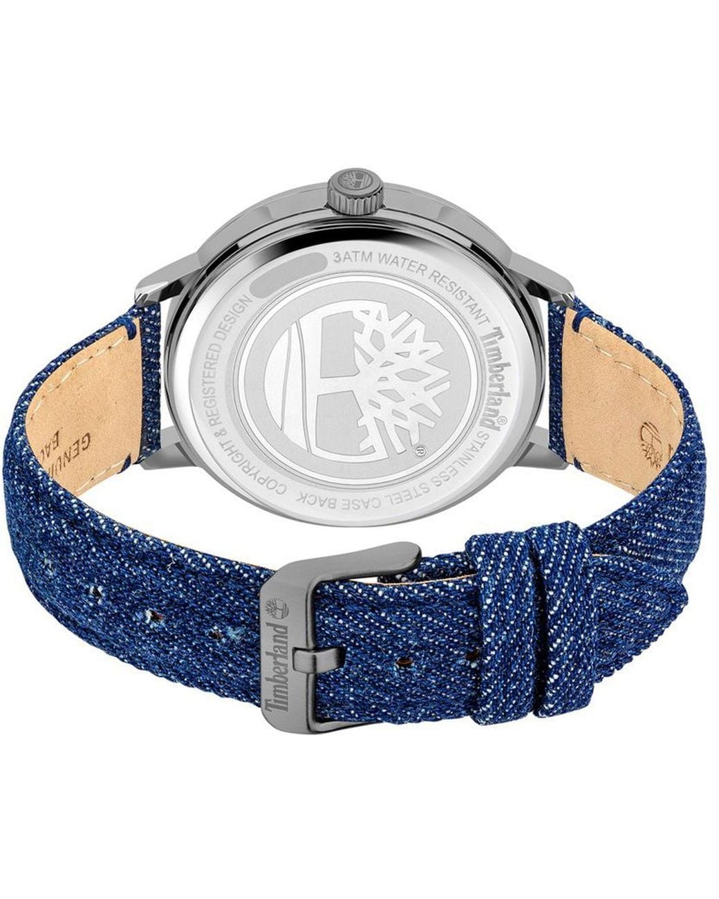 Timberland Blue Stainless Steel Fashion Analogue Quartz Watch for men