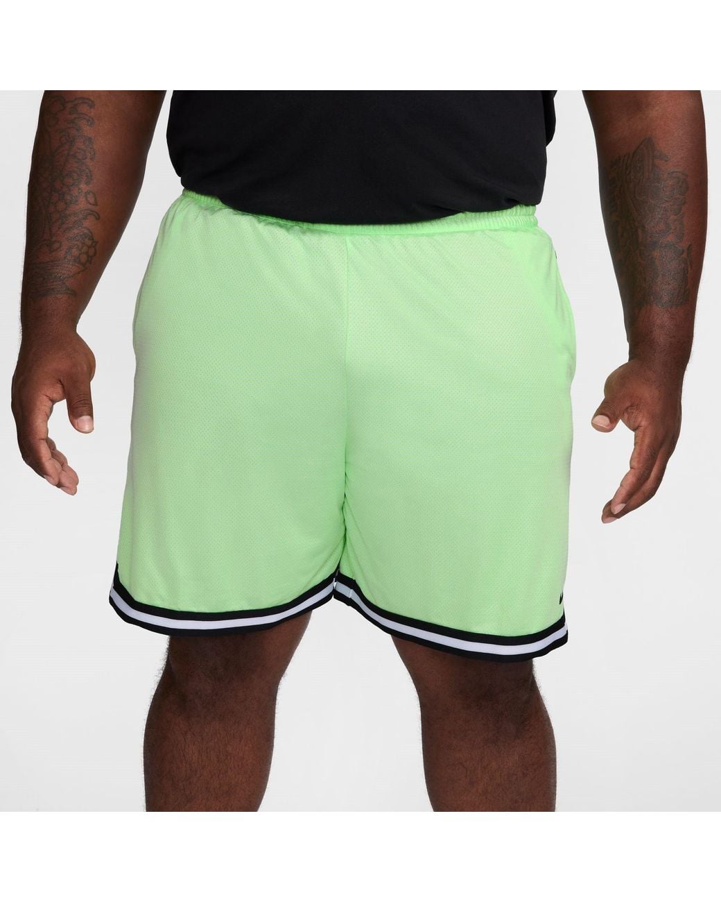 Nike Green Dna Dri-Fit 8 Basketball Shorts for men