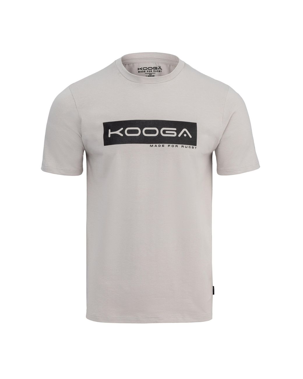Kooga Gray Essential Logo Rugby T-Shirt for men