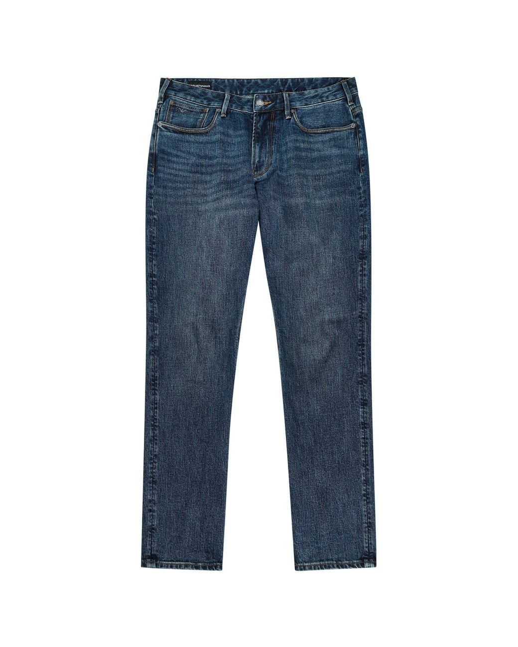 Emporio Armani Blue J06 Slim-Fit Jeans for men