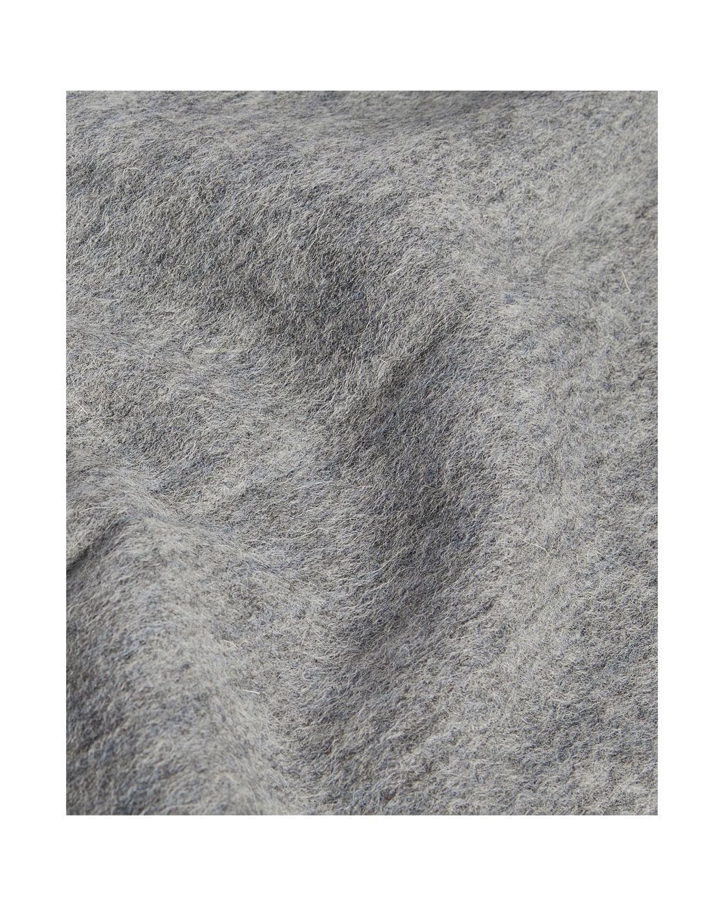 Barbour Gray Plain Lambswool Scarf