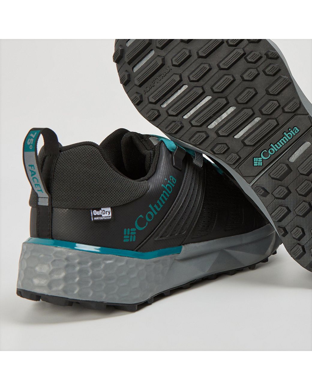 Columbia Green Facet Outdry Waterproof Shoes for men