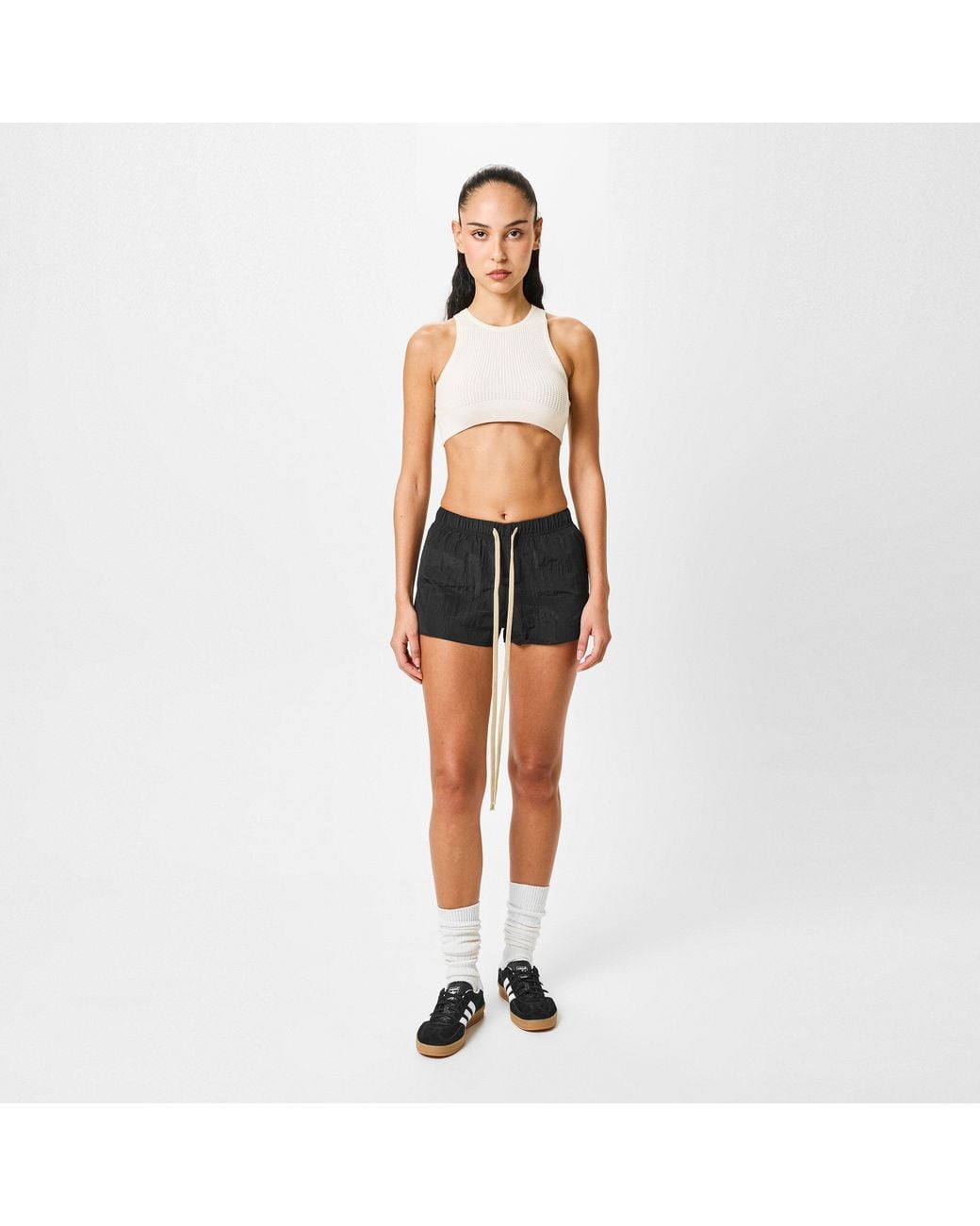 Fear Of God Blue Logo Shorts
