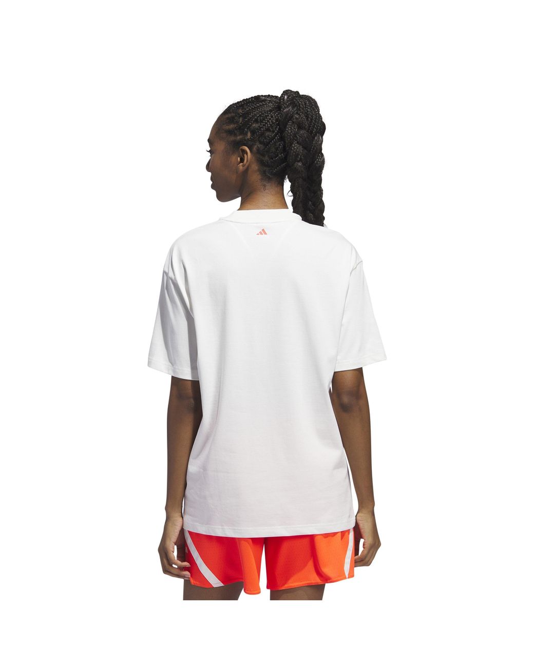 Adidas White Short Sleeve Polo Shirt
