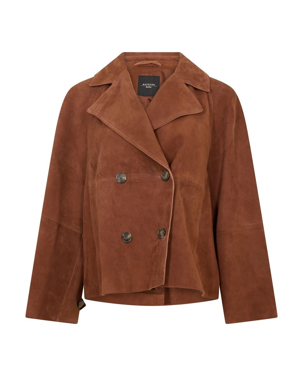 Weekend by Maxmara Brown Leather Jacket