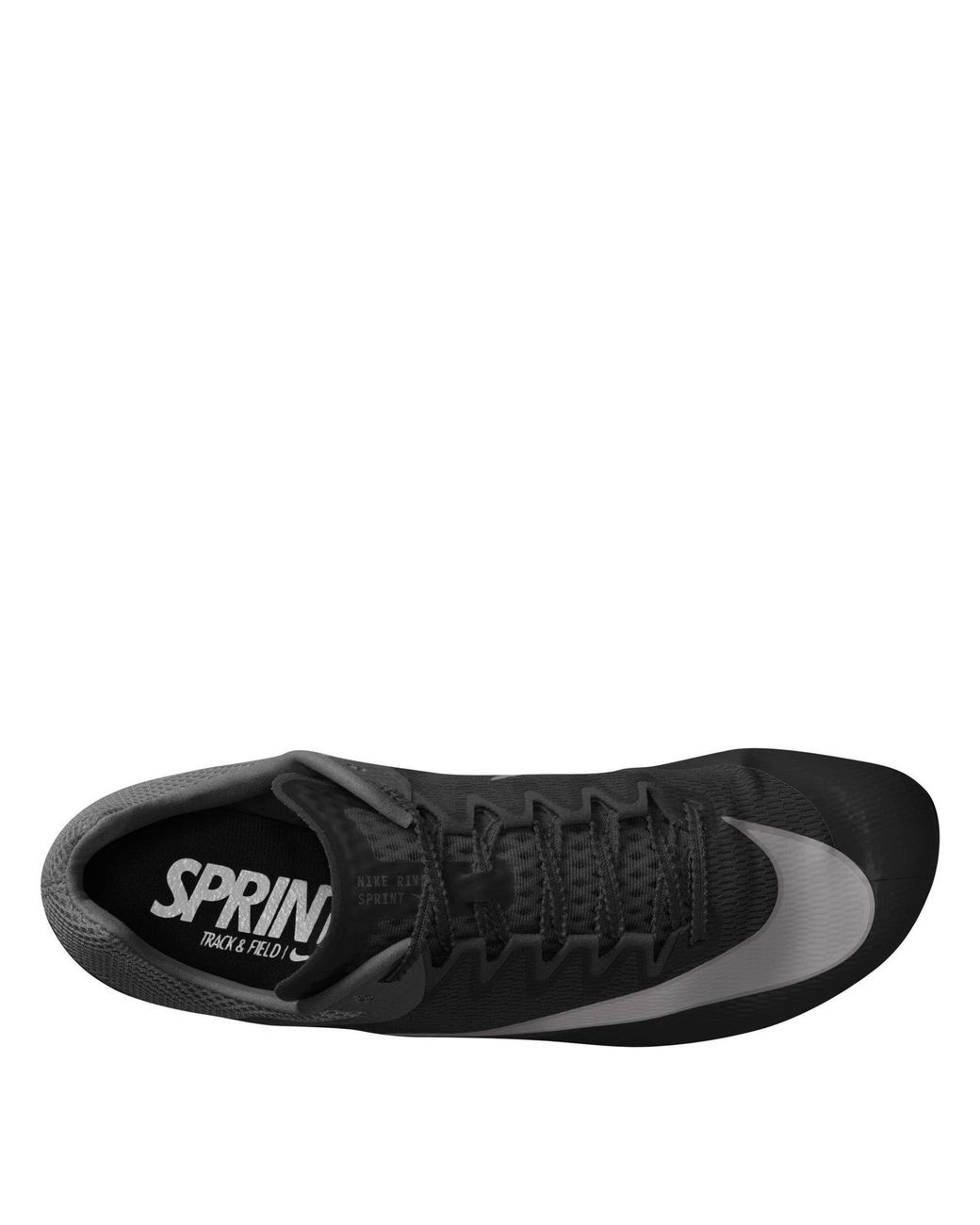 Nike Black Zoom Rival Sprint Track Running Spikes for men