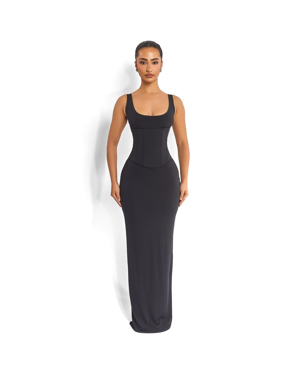 Mars the Label Black Sandra Scoop Maxi Dress
