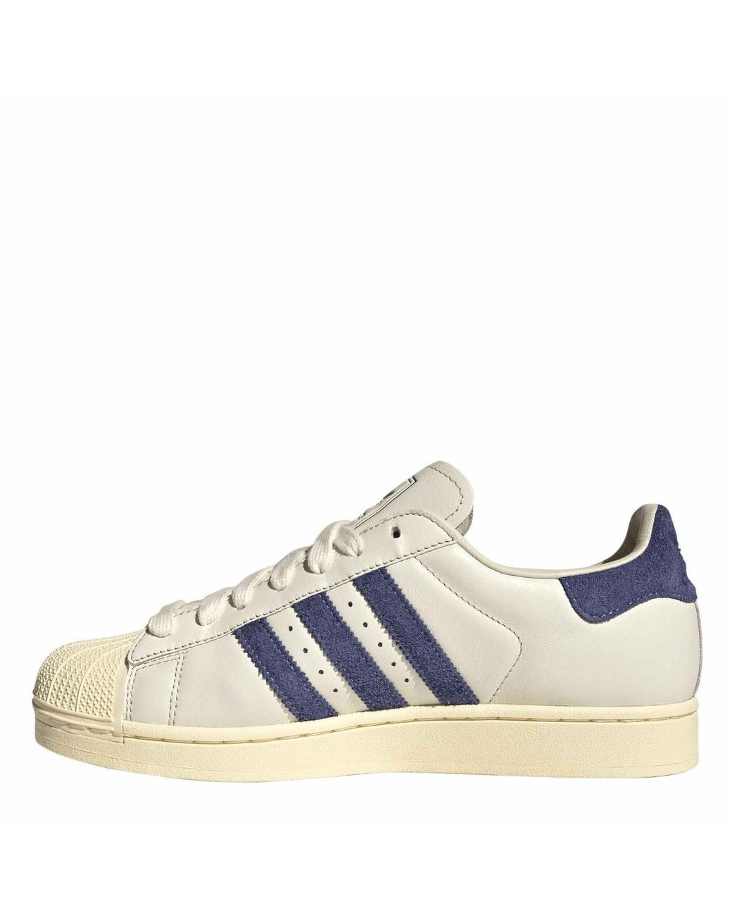 Adidas Originals Blue Superstar Ii Leather Low-Top Trainers