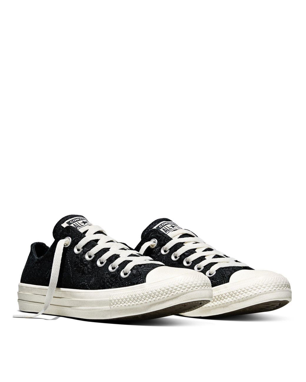Converse Black Canvas Trainers