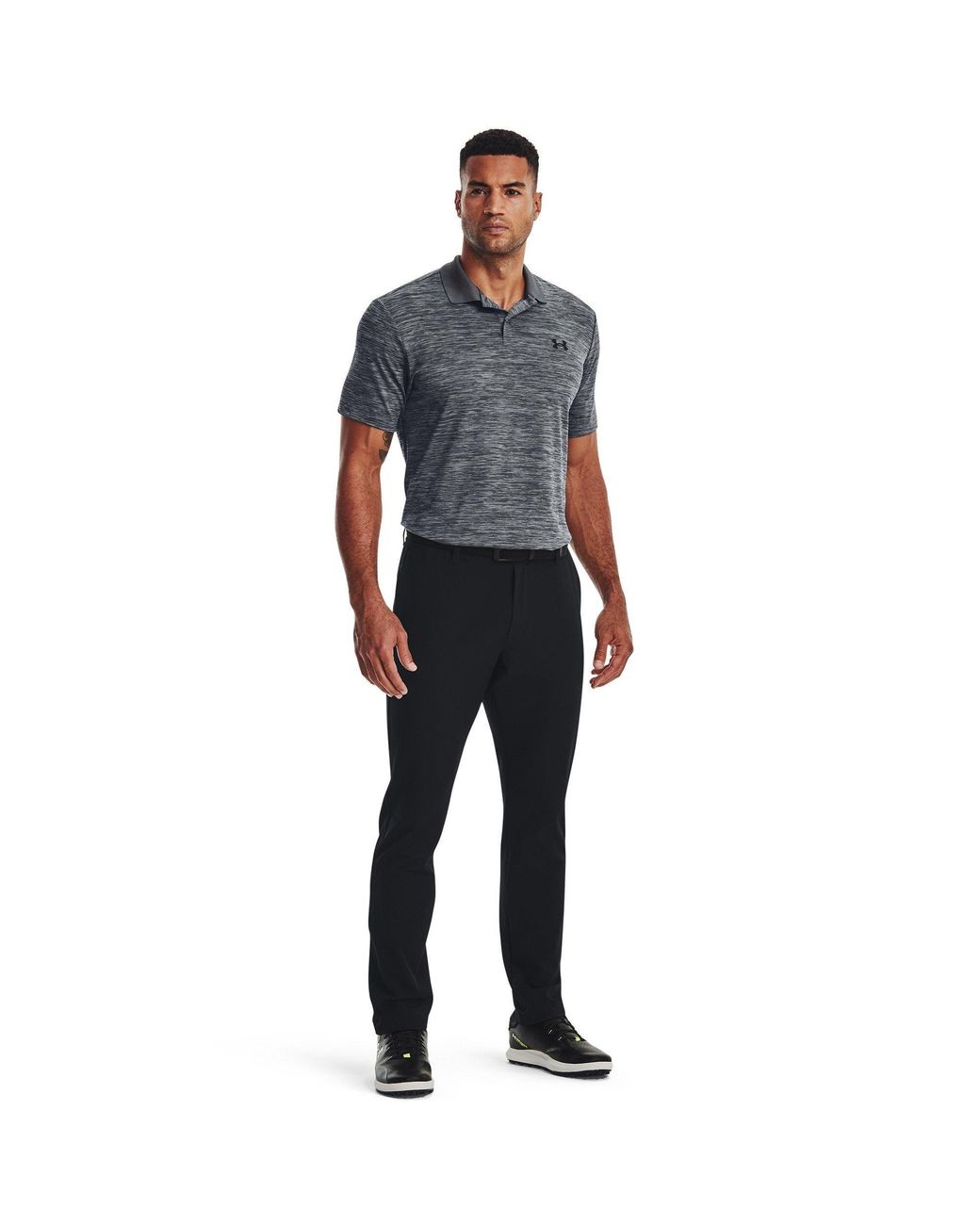 Under Armour Gray Matchplay Polo Shirt for men