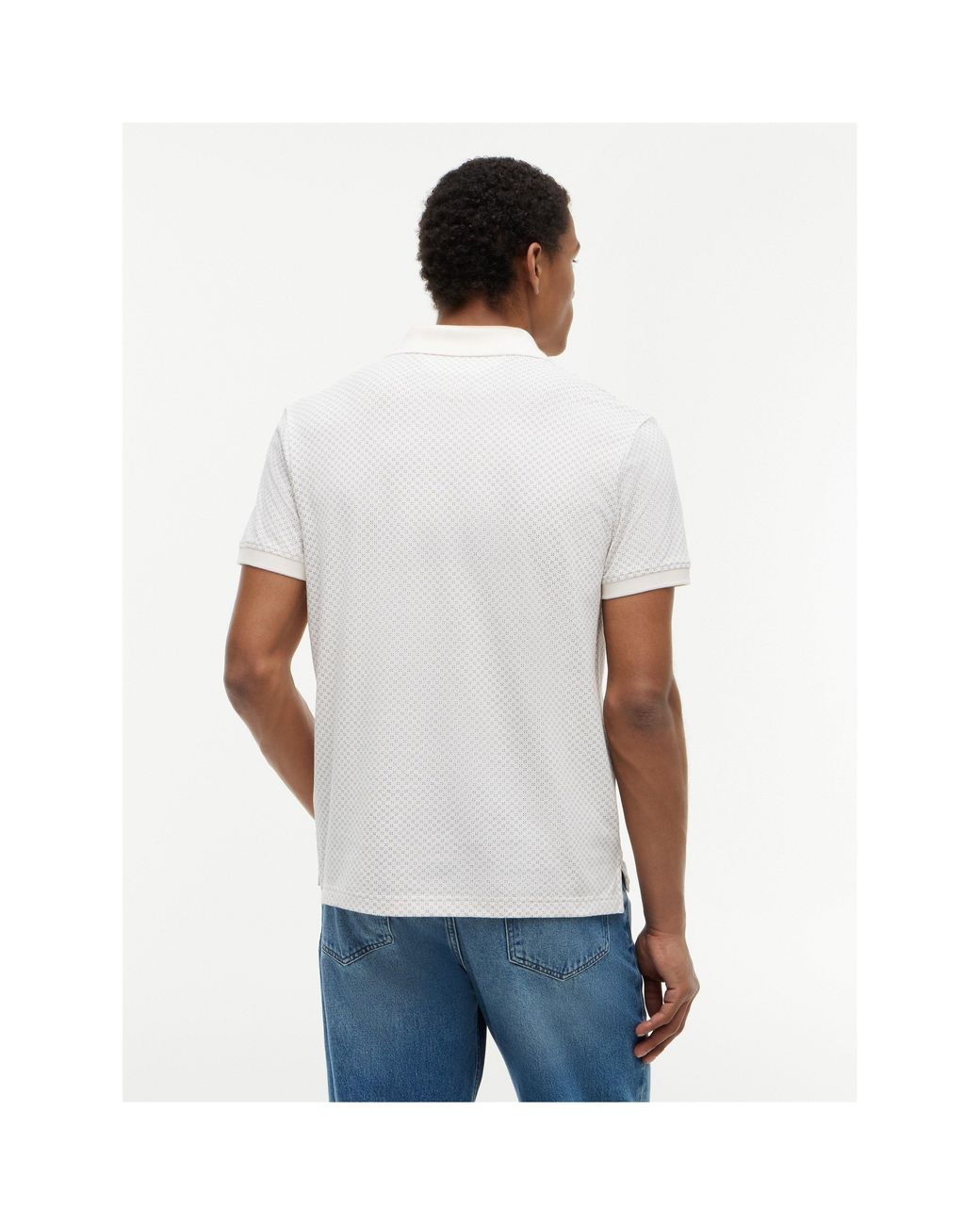 Tommy Hilfiger White Short Sleeve Polo Shirt for men
