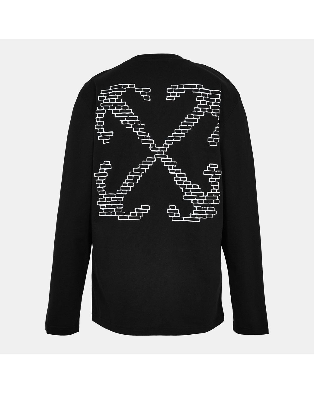 Off-White c/o Virgil Abloh Blue Brick Skate T Long Sleeve T-Shirt for men