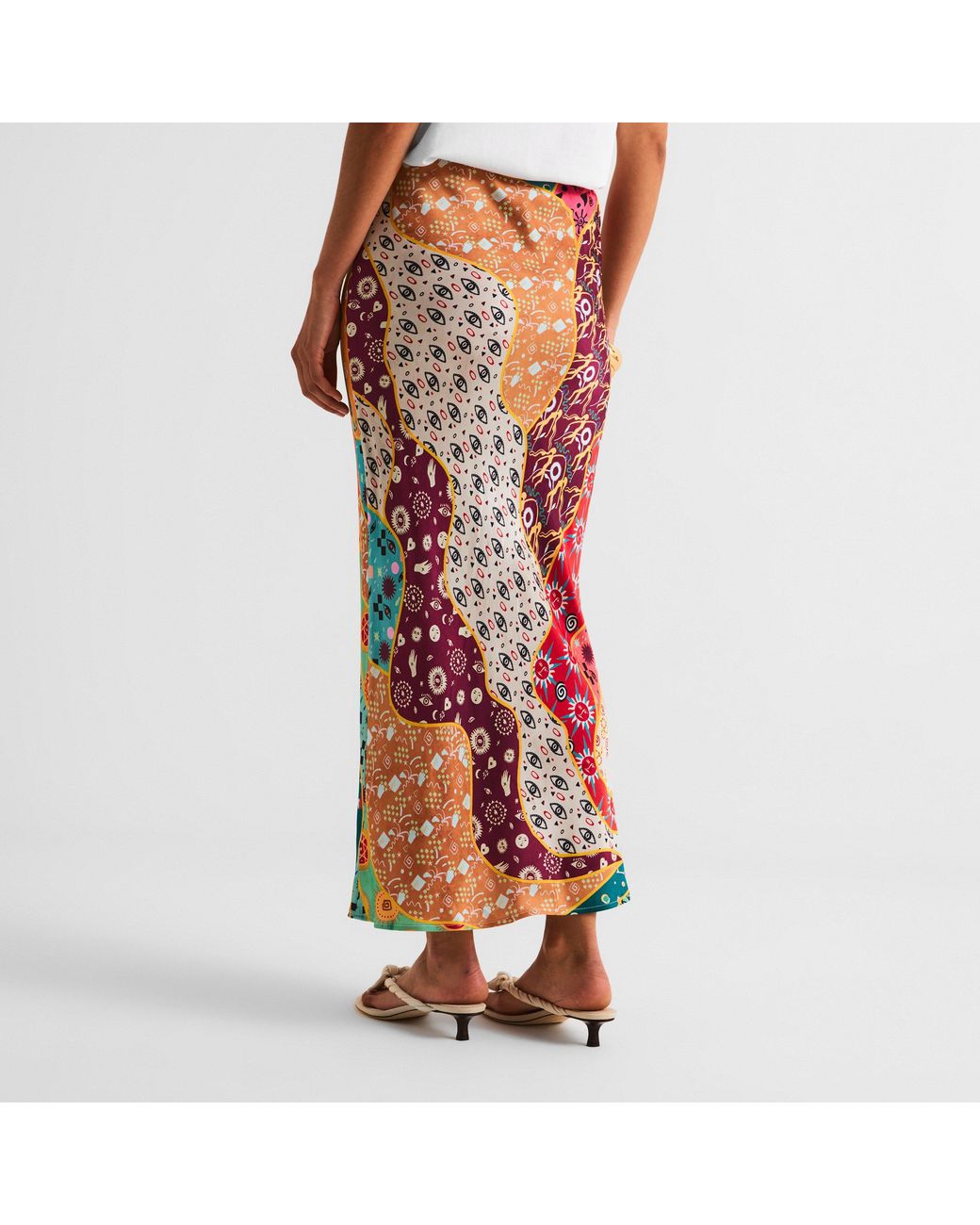 Never Fully Dressed Red Maxi Skirt