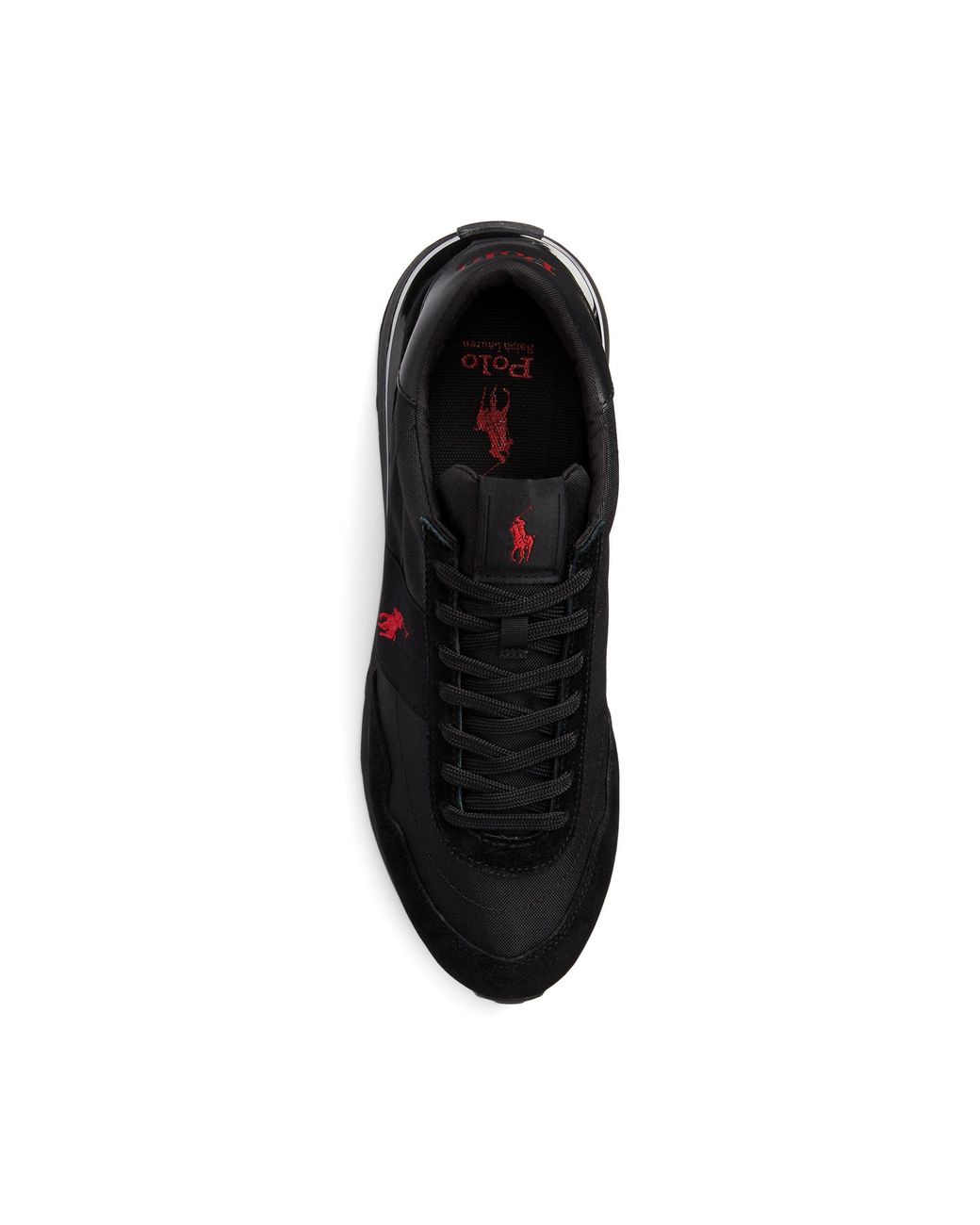 Polo Ralph Lauren Black Train 89 Low-Top Trainers for men