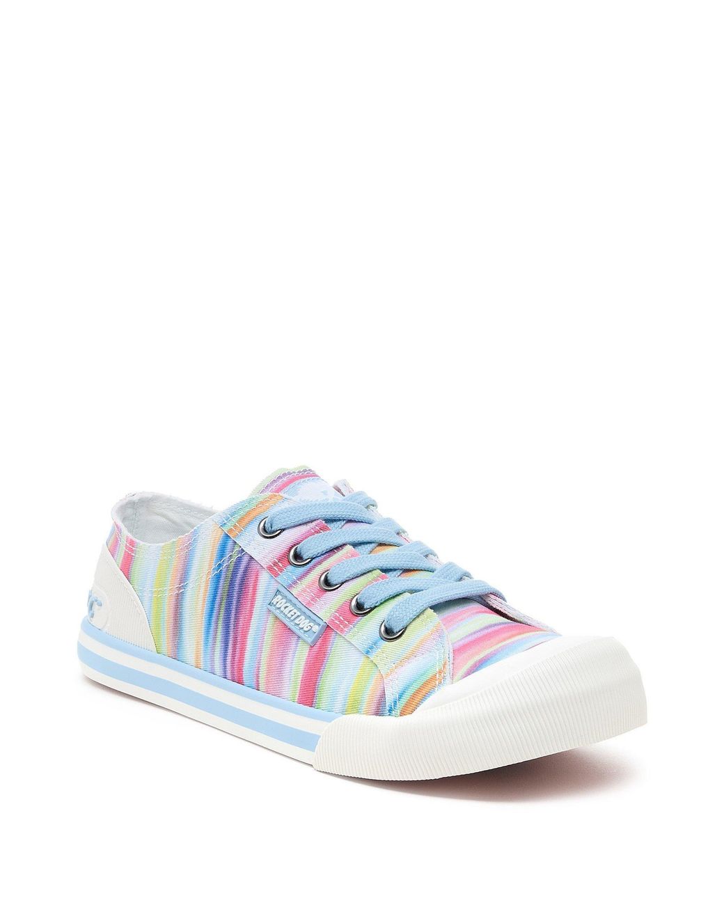 Rocket Dog Blue Jazzin Dens Canvas Trainers