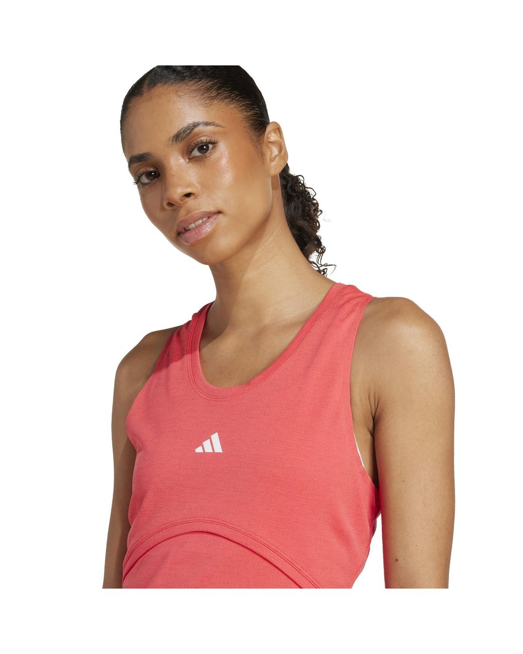 Adidas Red Tennis Pro Climacool Y-Tank Top