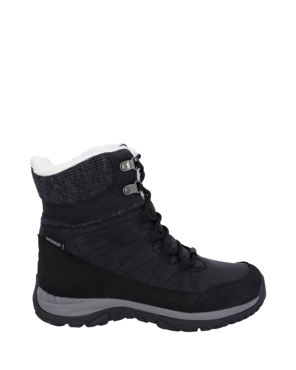 Hi-tec Black Riva Mid Boots